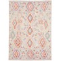 Tappeto Kilim Afghanistan Grigio Chiaro Blu Pastello 150x208