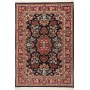Ilaam Persia Medaglione Blu Scuro Rosso 102x145 Cm