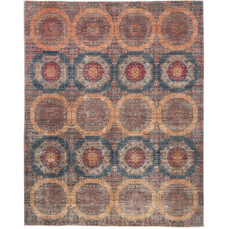 Tappeto Mamlouk Pakistan Terracotta Teal 244x306 cm