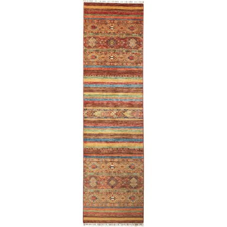 Tappeto Samarkand Pakistan Terracotta Ruggine 80x294 cm