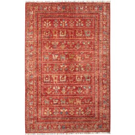 Tappeto Rubin Pakistan Geometrico Rosso Rubino 142x216 Cm