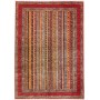 Tappeto Shall Pakistan Geometrico Rosso Multicolore 219x307