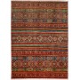 Tappeto Samarkand Pakistan Multicolore rosso Blu 178x246 cm