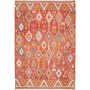 Tappeto Kilim Afghanistan Rosso-arancio Blu 167x246 cm