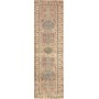 Tappeto Kazak Fine Pakistan Grigio Tortora Blu Petrolio 79x2