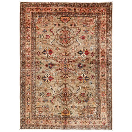 Tappeto Kazak Fine Pakistan Beige Rosso 175x240 cm