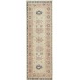 Tappeto Kazak Afghanistan Geometrico Beige Tenue Blu Navy 84