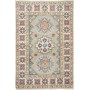 Tappeto Kazak Afghanistan Astratto Beige Blu 62x94 cm