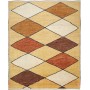 Tappeto Berbero Pakistan Geometrico Cammello Marron