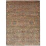 Tappeto Mamlouk Pakistan Astratto Marrone Terroso Ocra 153x2