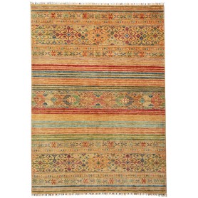 Tappeto Rubin Pakistan Geometrico Ocra Rosso 169x236 cm