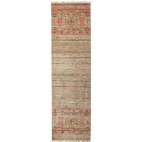 Tappeto Rubin Pakistan A Righe Grigio-beige Terracotta 81x28