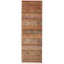 Tappeto Samarkand Pakistan Astratto Terracotta Marrone 79x24