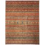 Tappeto Samarkand Pakistan Astratto Rosso Terracotta Oro 250