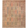 Tappeto Tribal Pakistan Geometrico Marrone Sabbia Multicolor