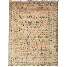 Tappeto Rubin Pakistan Geometrico Beige Multicolore 173x221