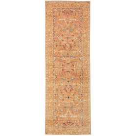 Tappeto Zigler Fine Pakistan Floreale Terracotta Verde Acqua