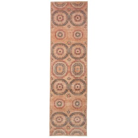 Tappeto Mamlouk Pakistan Astratto Beige Terracotta Carbone 8