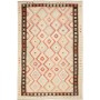 Tappeto Kilim Afghanistan Astratto Crema Arancione Ruggine G