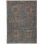 Tappeto Mamlouk Pakistan Geometrico Verde Acqua Oro Rosa Ter