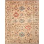 Tappeto Kazak Fine Pakistan Astratto Beige Caldo Terracotta