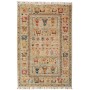 Tappeto Rubin Pakistan Geometrico Beige Blu Rosso Giallo Ver