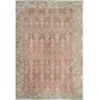Tappeto Kilim Afghanistan Astratto Verde Salvia Arancione Te