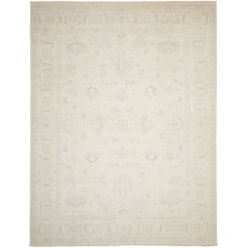 Tappeto Zigler Fine Pakistan Floreale Crema Blu Chiaro Grigi