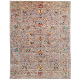 Tappeto Zigler Fine Pakistan Floreale Grigio Taupe Multi Vib