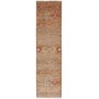 Tappeto Rubin Pakistan Astratto Marrone Taupe Rosso Mattone