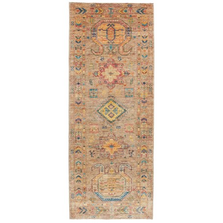 Tappeto Tribal Pakistan Astratto Beige Sabbia Terracotta Ocr