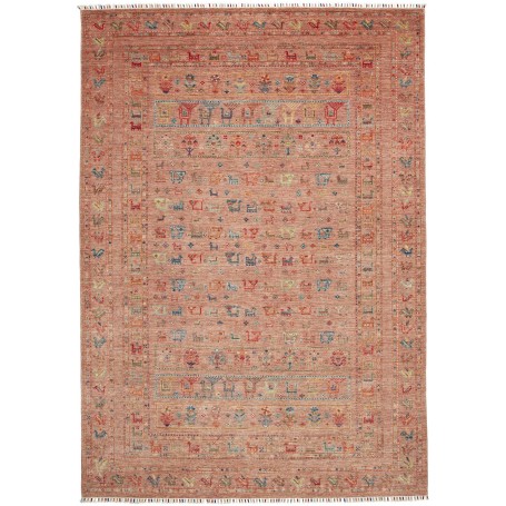 Tappeto Rubin Pakistan Geometrico Terracotta Multicolore 206