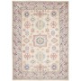 Tappeto Kazak Afghanistan Geometrico Crema Rosa Antico Blu P