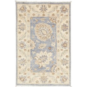 Tappeto Zigler Fine Pakistan Floreale Blu Cielo Avorio Crema