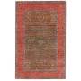 Tappeto Mamlouk Pakistan Medaglione Rosso Terracotta Blu Pet