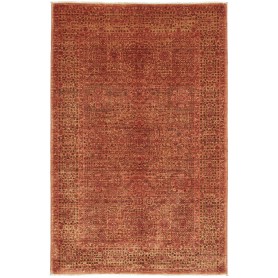 Tappeto Mamlouk Pakistan Geometrico Terracotta Rosso Ruggine