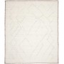 Tappeto Berbero Pakistan Geometrico Beige Crema Gri