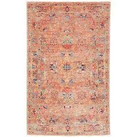 Tappeto Zigler Fine Pakistan Floreale Terracotta Smerigliato