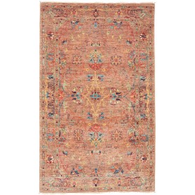 Tappeto Zigler Fine Pakistan Floreale Terracotta Ruggine Blu