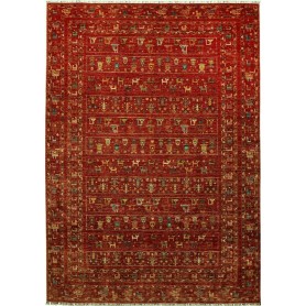 Rubin Pakistan Geometrico Rosso Multicolore 244x342 Cm
