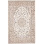 Tappeto Kashan Persia Floreale Crema Blu Beige Marrone 200x3