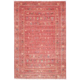 Tappeto Rubin Pakistan Geometrico Rosso Terracotta Sfumato B