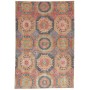 Tappeto Mamlouk Pakistan Geometrico Terracotta Ruggine Pesca