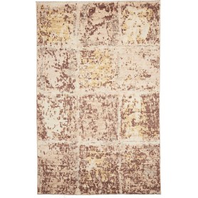 Tappeto Berbero Pakistan Astratto Beige Crema Marro