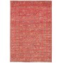 Tappeto Rubin Pakistan Astratto Rosso Terracotta Giallo Ocra