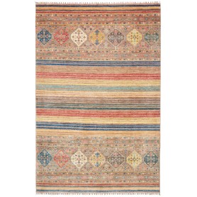 Tappeto Rubin Pakistan Geometrico Beige Marrone Terracotta B