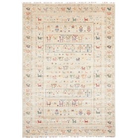 Tappeto Rubin Pakistan Geometrico Beige Crema Multicolor 170