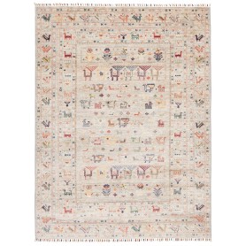 Tappeto Rubin Pakistan Astratto Beige Chiaro Multicolore 150