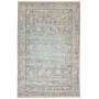Tappeto Rubin Pakistan Geometrico Azzurro Chiaro Terracotta