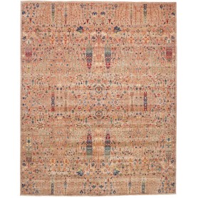Tappeto Shahi Fine Pakistan Floreale Pesca Terracotta Multic